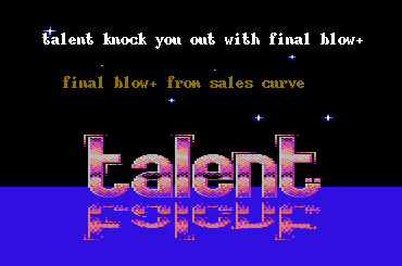 Talent Intro