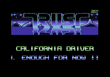 California Driver