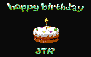 Happy Birthday JTR