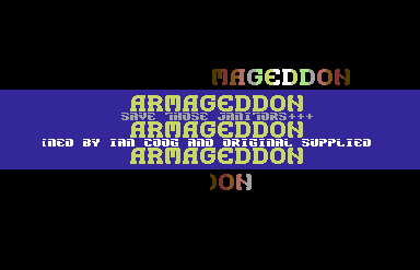 Armageddon Intro #8