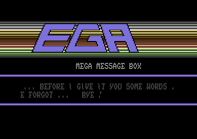 Mega Message Box