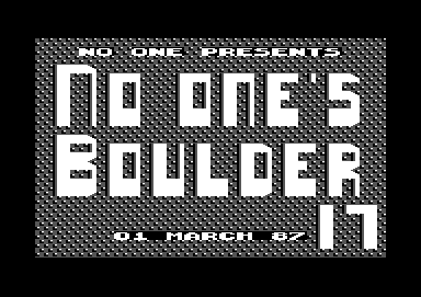 No One's Boulder 17