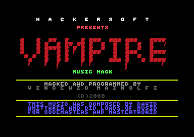 Vampire Music Hack
