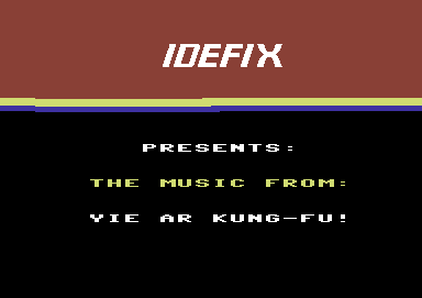 The Music from Yie Ar Kung-Fu