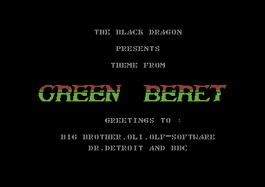 Theme from Green Beret