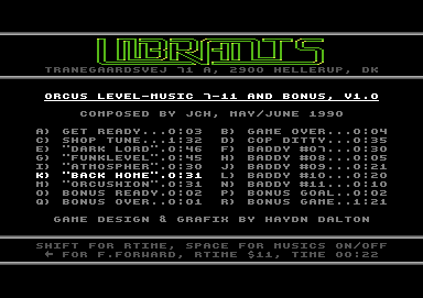 Orcus Level-Music 7-11 and Bonus V1.0