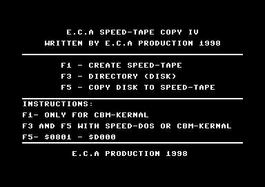 Speed-Tape Copy IV