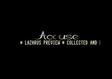 Lazarus Preview