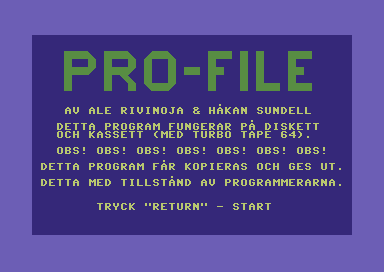 Pro-File 64