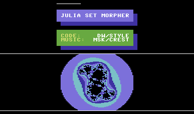 Julia Set Morpher