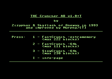 The Cruncher AB V1.0+T
