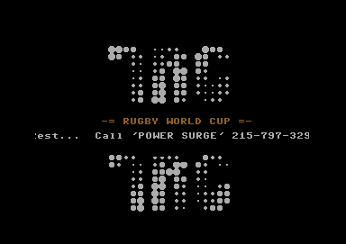 Rugby the World Cup