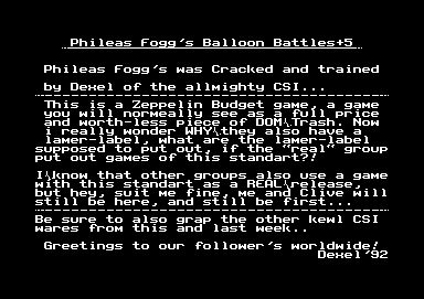 Phileas Fogg's Balloon Battles +5