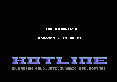 The Detective Game