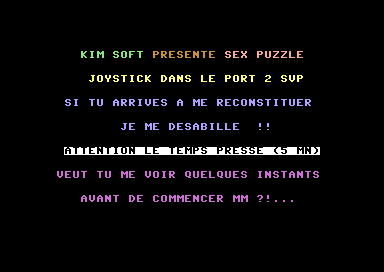 Sex Puzzle [french]