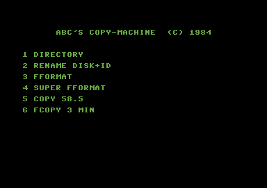 ABC's Copy-Machine