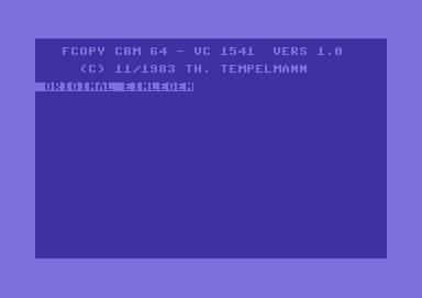 FCopy CBM 64 - VC 1541 V1.0 [german]