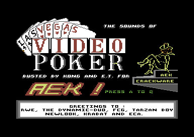 The Sounds of Video Poker
