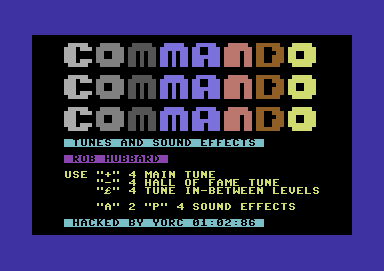 Commando - Tunes and Sound Effects