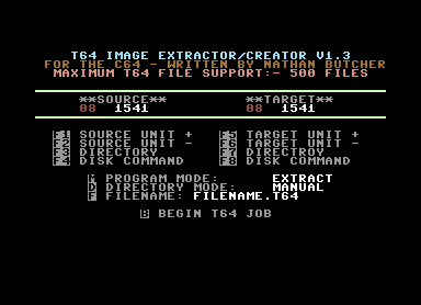 T64 Extractor/Creator V1.3