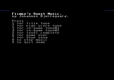 Flimbo's Quest Music & SFX
