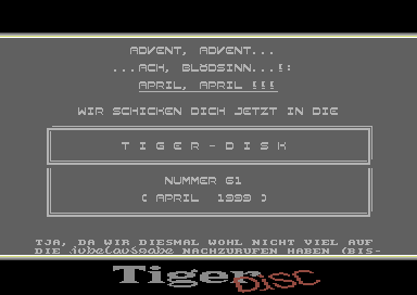 Tiger-Disk #61
