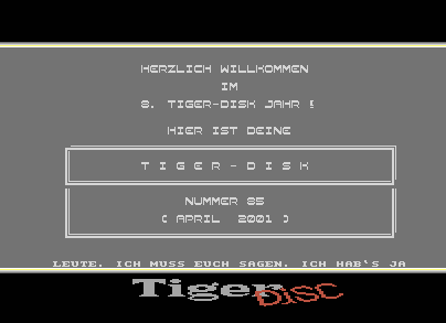 Tiger-Disk #85