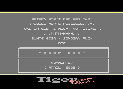 Tiger-Disk #97