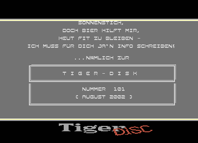 Tiger-Disk #101