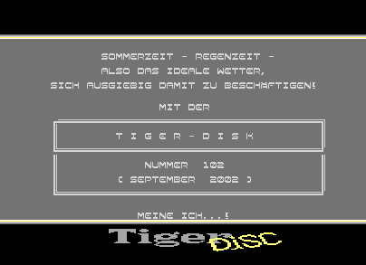 Tiger-Disk #102