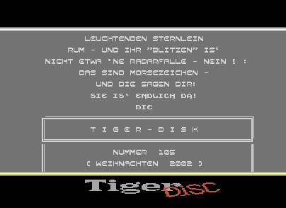 Tiger-Disk #105
