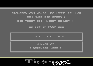 Tiger-Disk #69