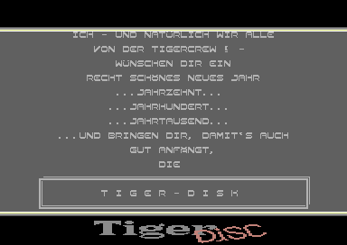 Tiger-Disk #70