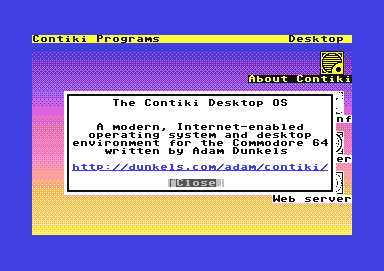 Contiki Desktop OS 1.0