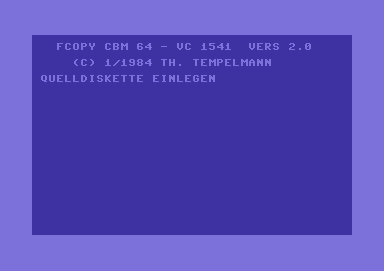 FCopy CBM 64 - VC 1541 V2.0 [german]