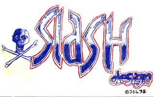 Slash Design Cover Scull