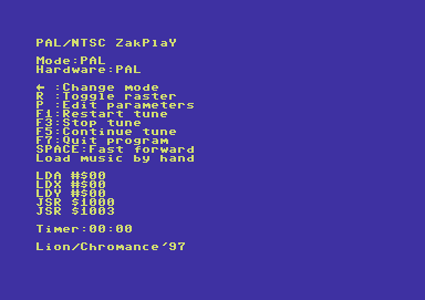 PAL/NTSC ZakPlay