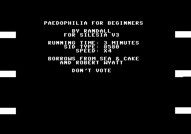 Paedophilia for Beginners