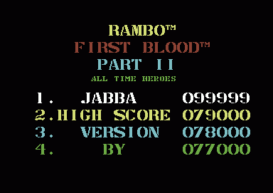 Rambo: First Blood Part II +H