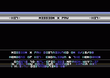 Mission X Preview