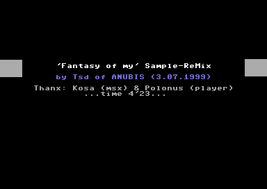 Fantasy of My (Sample-ReMix)