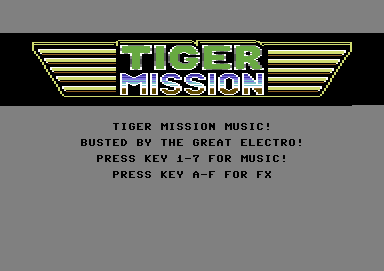 Tiger Mission Music
