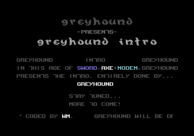 Greyhound Intro