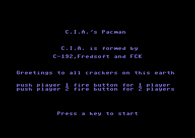 C.I.A.'s Pacman