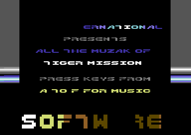 All the Muzak of Tiger Mission