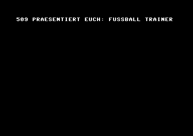 Fussball Trainer [german]