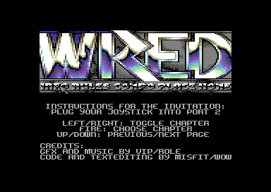 The Invitation for the Wired98