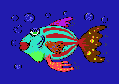 Der fröhliche (Titten-)Fisch