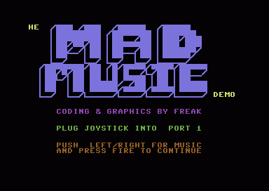 The Mad Music Demo