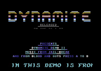Dynamite Demo 2